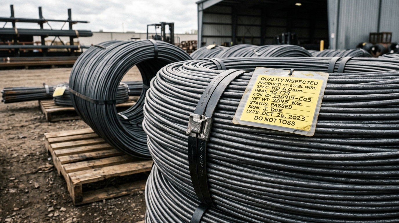 HB Wire, Binding Wire & Industrial Wires wholesale logistics and trailer dispatch - barbedwiresuppliers.com